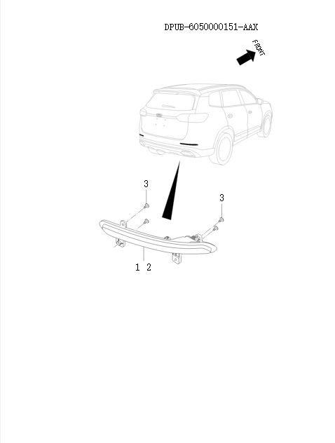 Rear signal indicator device    100