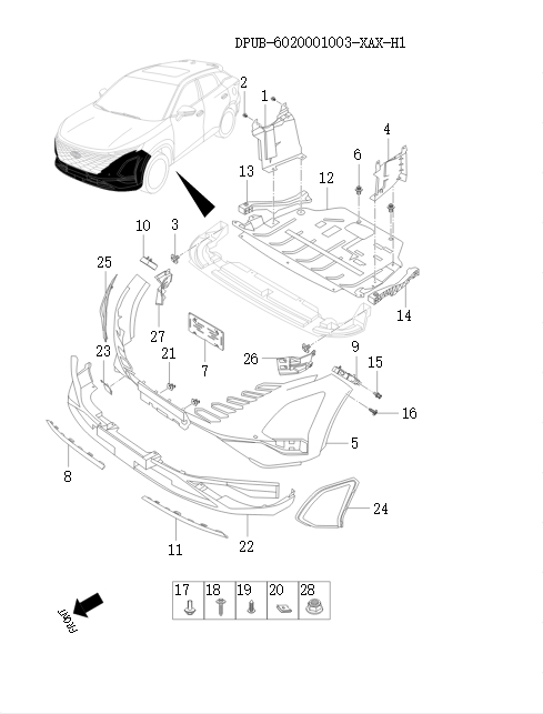 front bumper    2