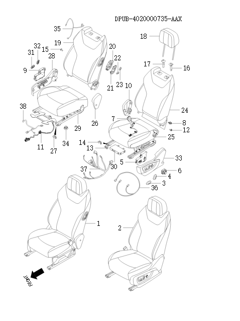 front seat    139