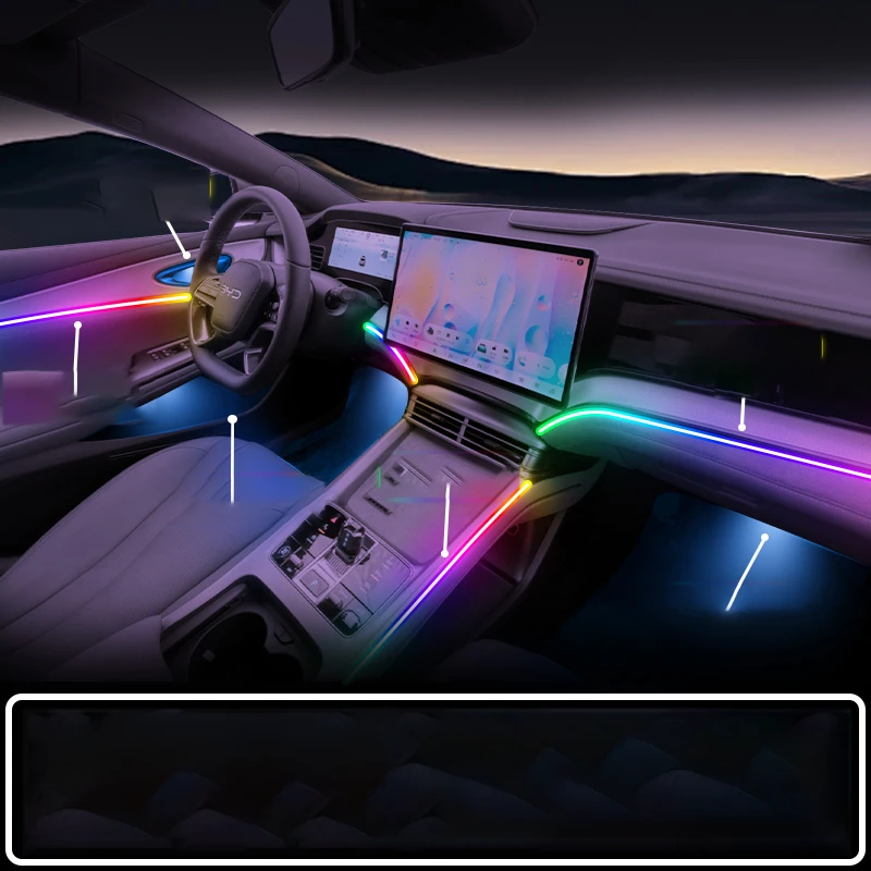 BYD SEALION 7 Car interior mood lighting